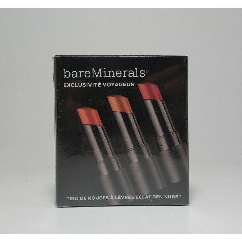 Bareminerals Gen Radiant Lipstick Trio Travel Exclusive