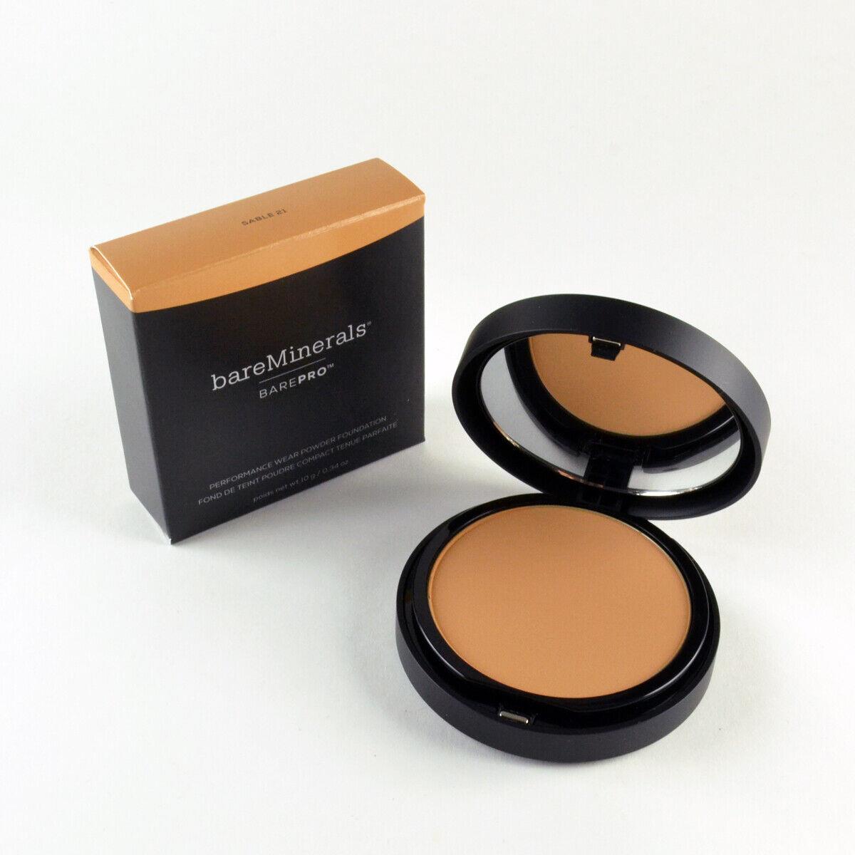 Bareminerals Barepro Performance Wear Powder Foundation Sable 21 - Size 10 g