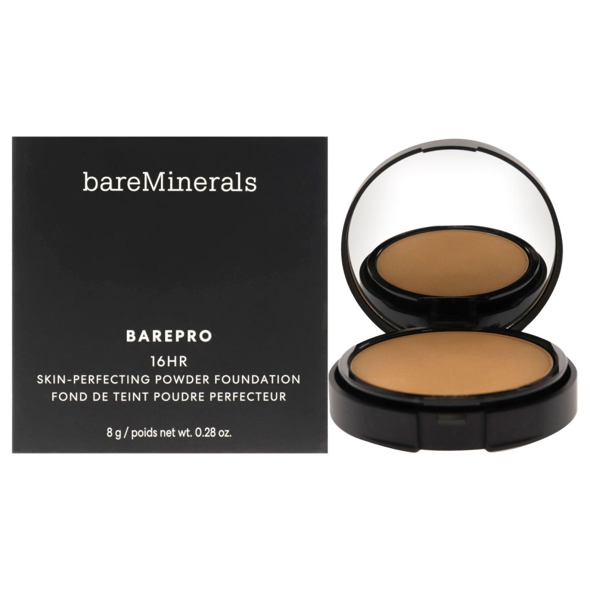 3 Pack Barepro 16HR Powder Foundation-35 Medium Warm by Bareminerals - 0.28 oz