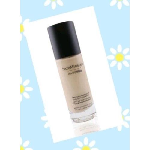 Bareminerals Barepro 24 Hr Performance Wear Liquid Foundation 30ml Shell 7.5