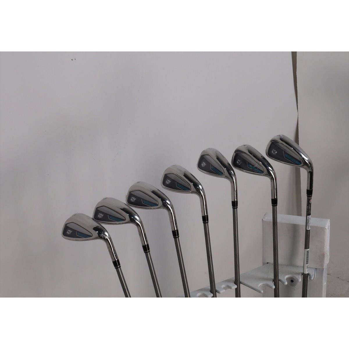 Wilson Dynapower Women`s Iron Set 6-Pw Gw Sw Ladies Even Flow 1225772