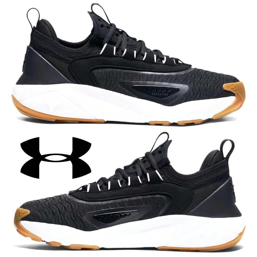 Under Armour Project Rock 7 Training Men`s Sneakers Running Workout Shoes Black