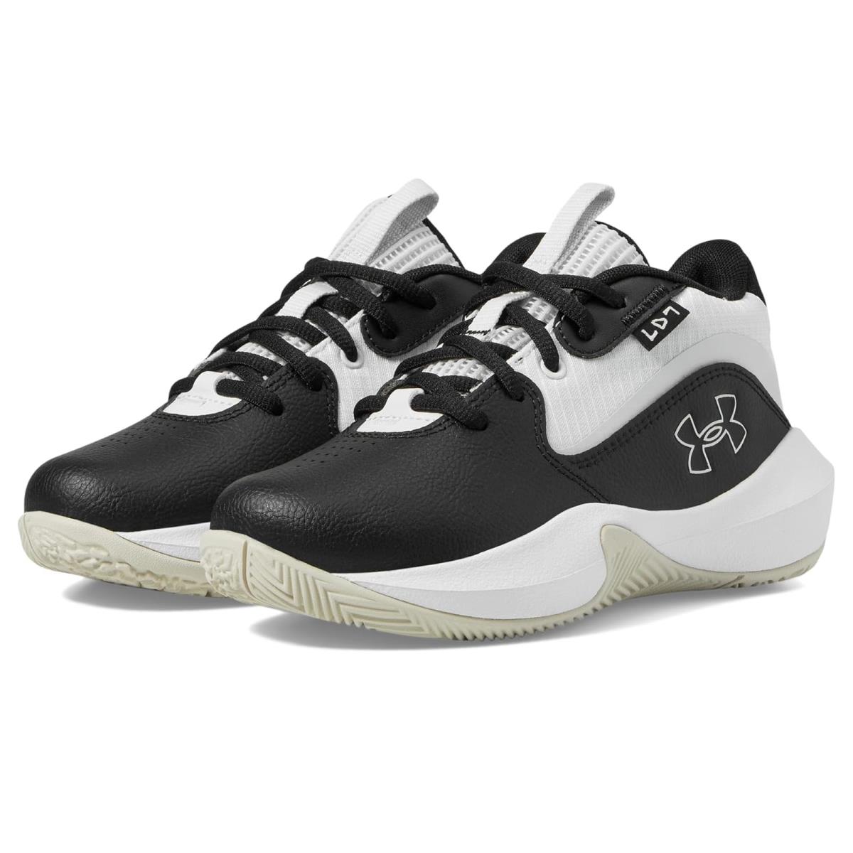 Children Unisex Shoes Under Armour Kids Pre School Lockdown 7 Little Kid Black/Silt/Distant Gray