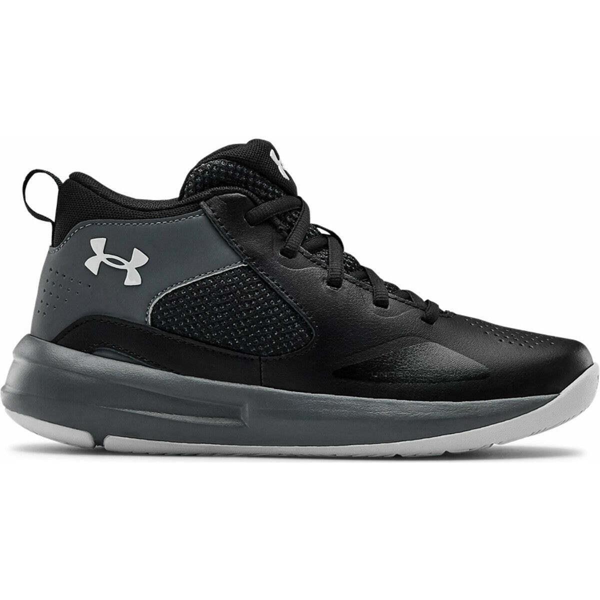 Under Armour GS Lockdown 5 Black/pitch Gray 3023533-001 All Sizes