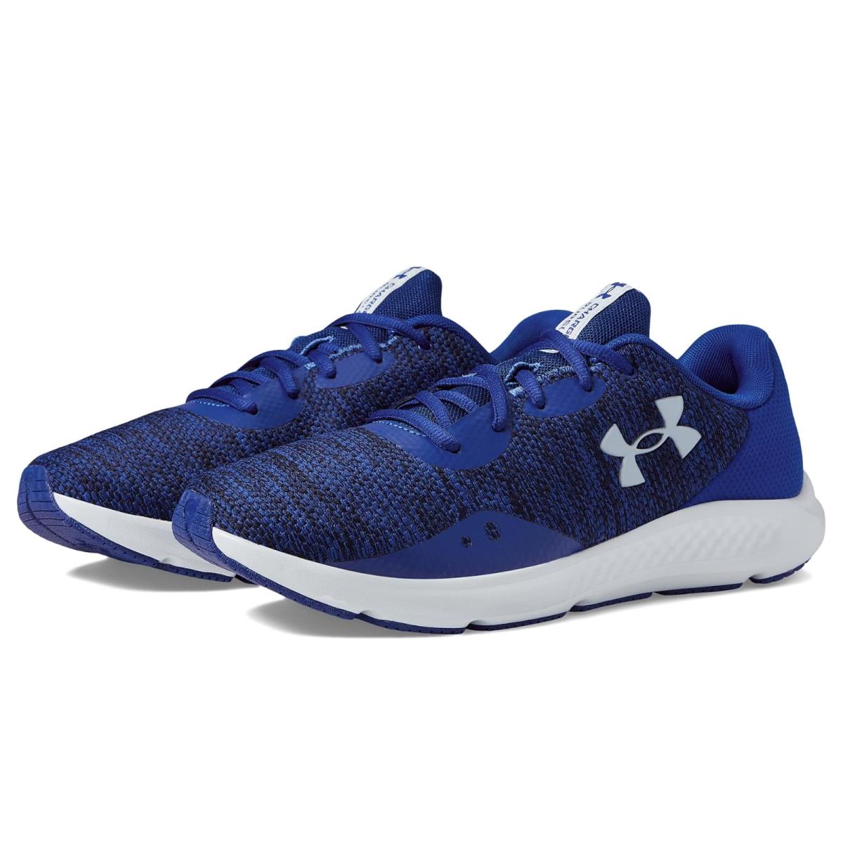 Man`s Sneakers Athletic Shoes Under Armour Charged Pursuit 3 Bauhaus Blue/Bauhaus Blue/Halo Gray