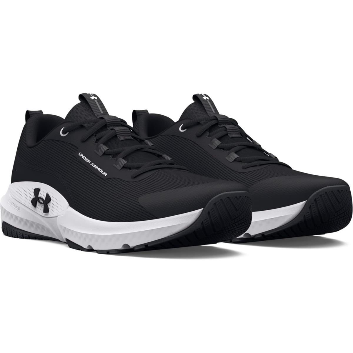 Man`s Sneakers Athletic Shoes Under Armour Dynamic Select Black/White/Black