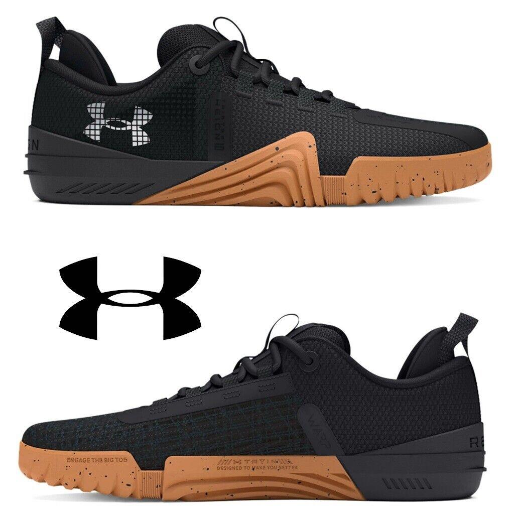 Under Armour Reign 6 Women`s Training Running Sneakers Sport Gym Shoes Black