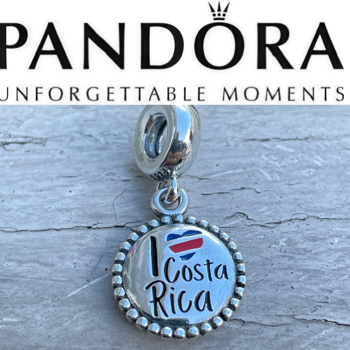 Pandora I Love Costa Rica Exclusive Dangle Charm