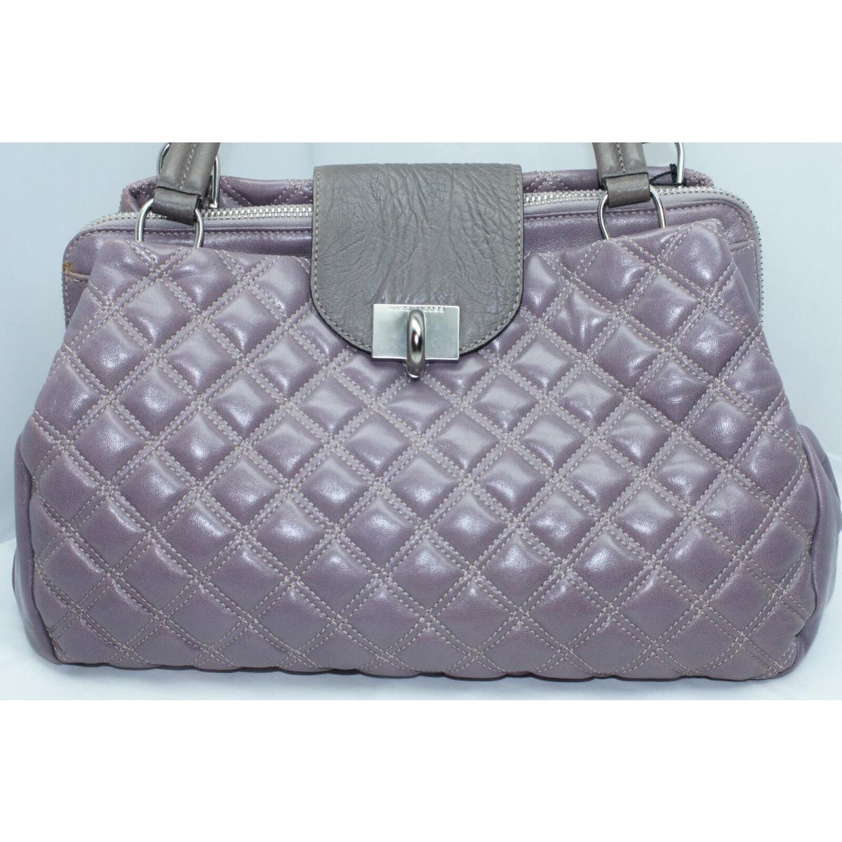 Marc Jacobs Bag Reena Quilted Satchel Handbag Tote