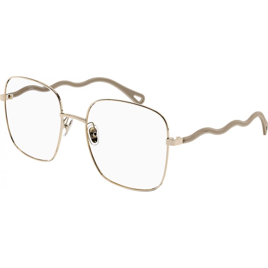 Chloe CH0056o-002 Beige Brown Eyeglasses