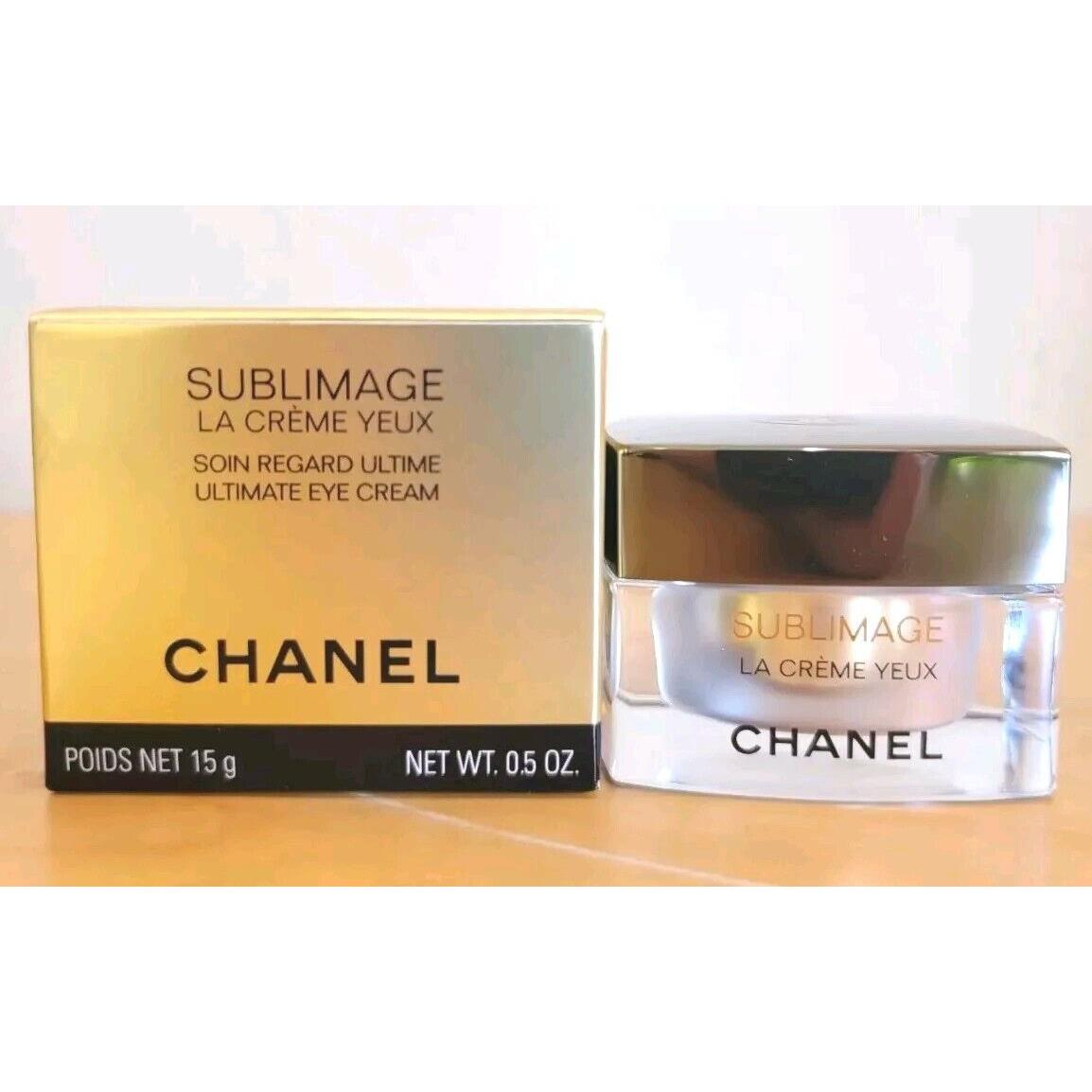 Chanel Sublimage La Creme Yeux Eye Cream 0.5 oz / 15ml