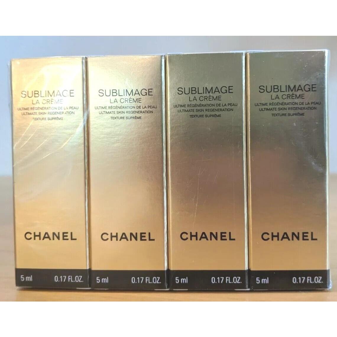 12 Chanel Sublimage La Creme Cream Travel Size Total 2 oz /60ml