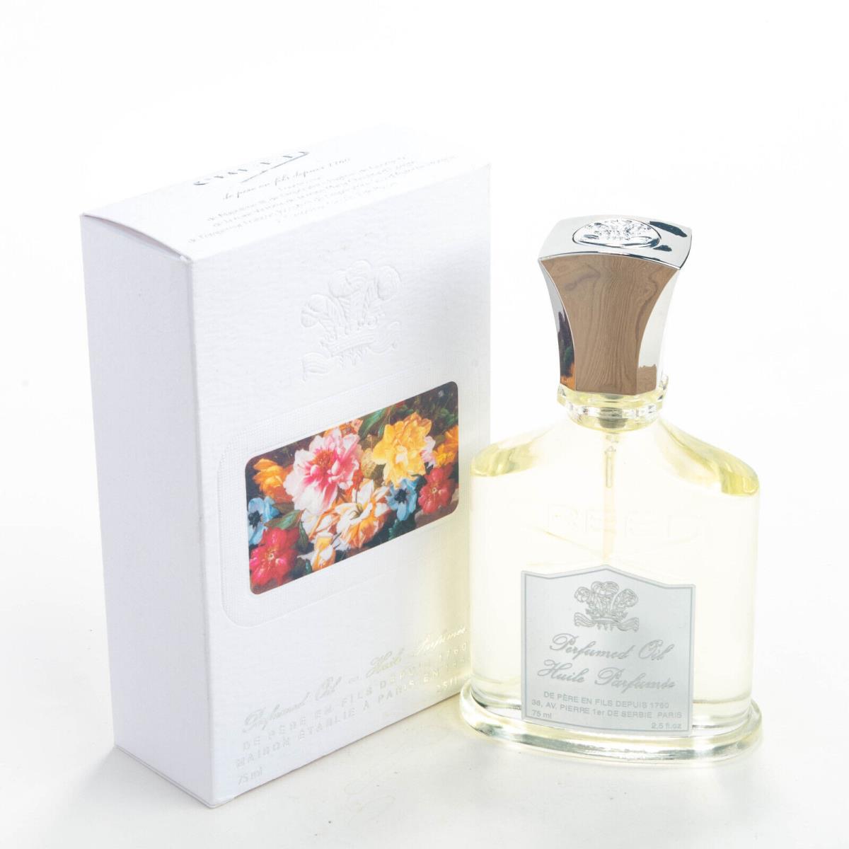 Creed Spring Flower Perfumed Oil Huile Parfumee 2.5OZ 75ml Box