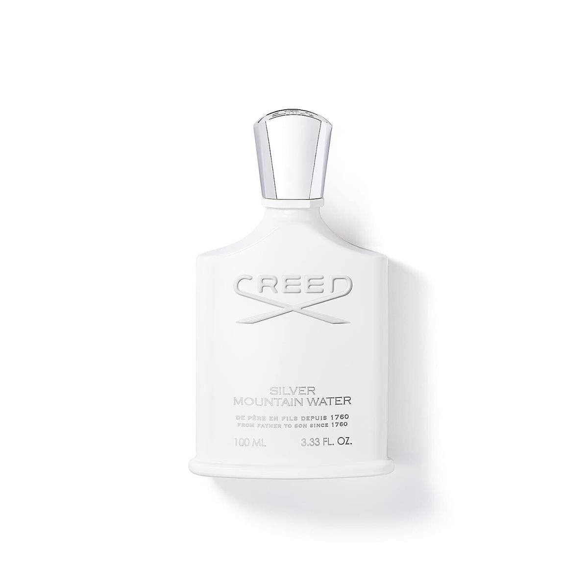 Creed Silver Mountain Water Eau de Parfum Unisex 3.3 Oz / 100ml