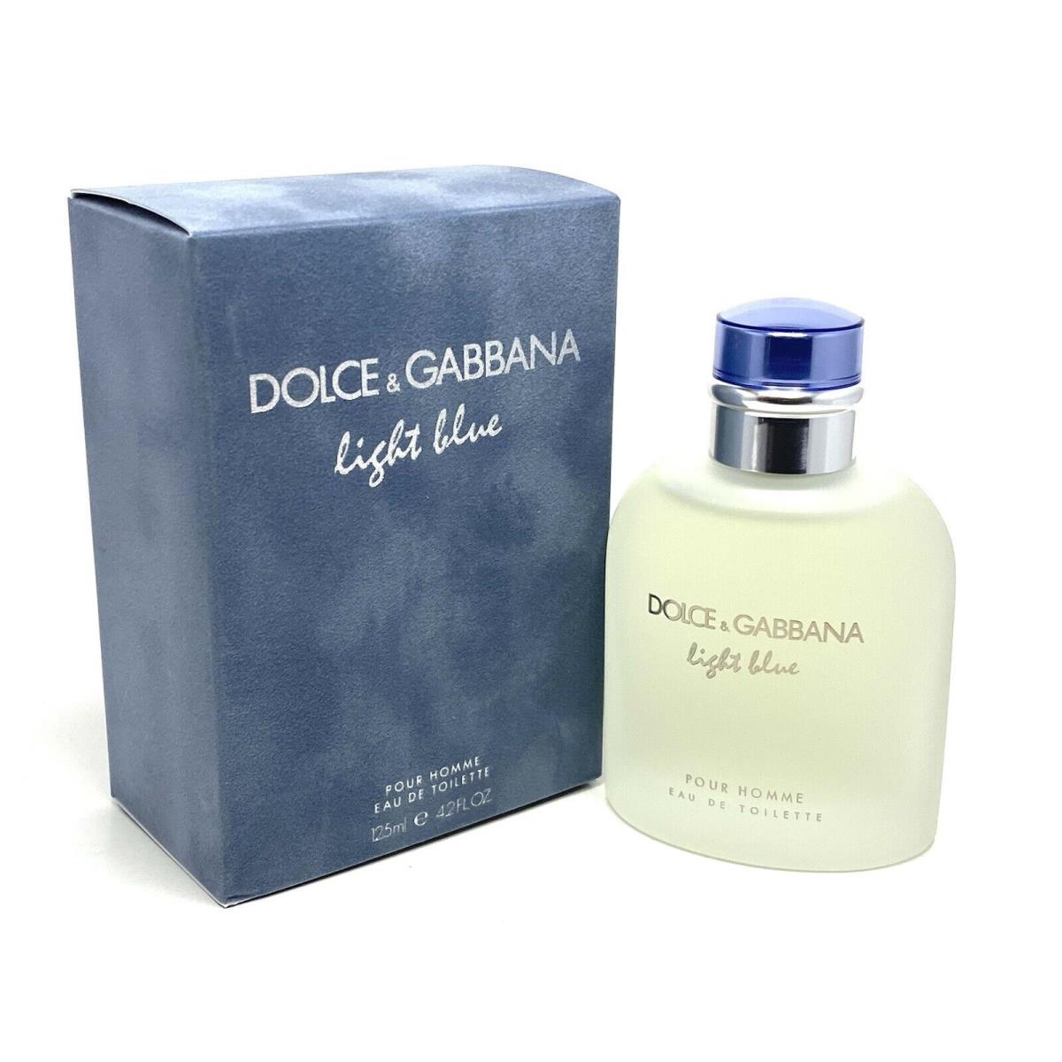 Light Blue By Dolce Gabbana 4.2 Fl.oz Eau De Toilette Spray For Men