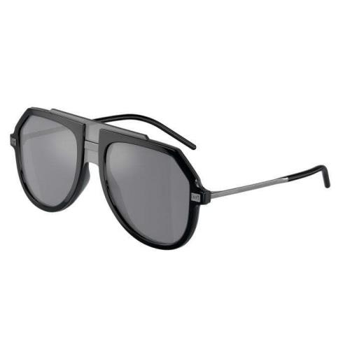 Dolce Gabbana Men`s 45mm Black Sunglasses DG6195-501-6G-45