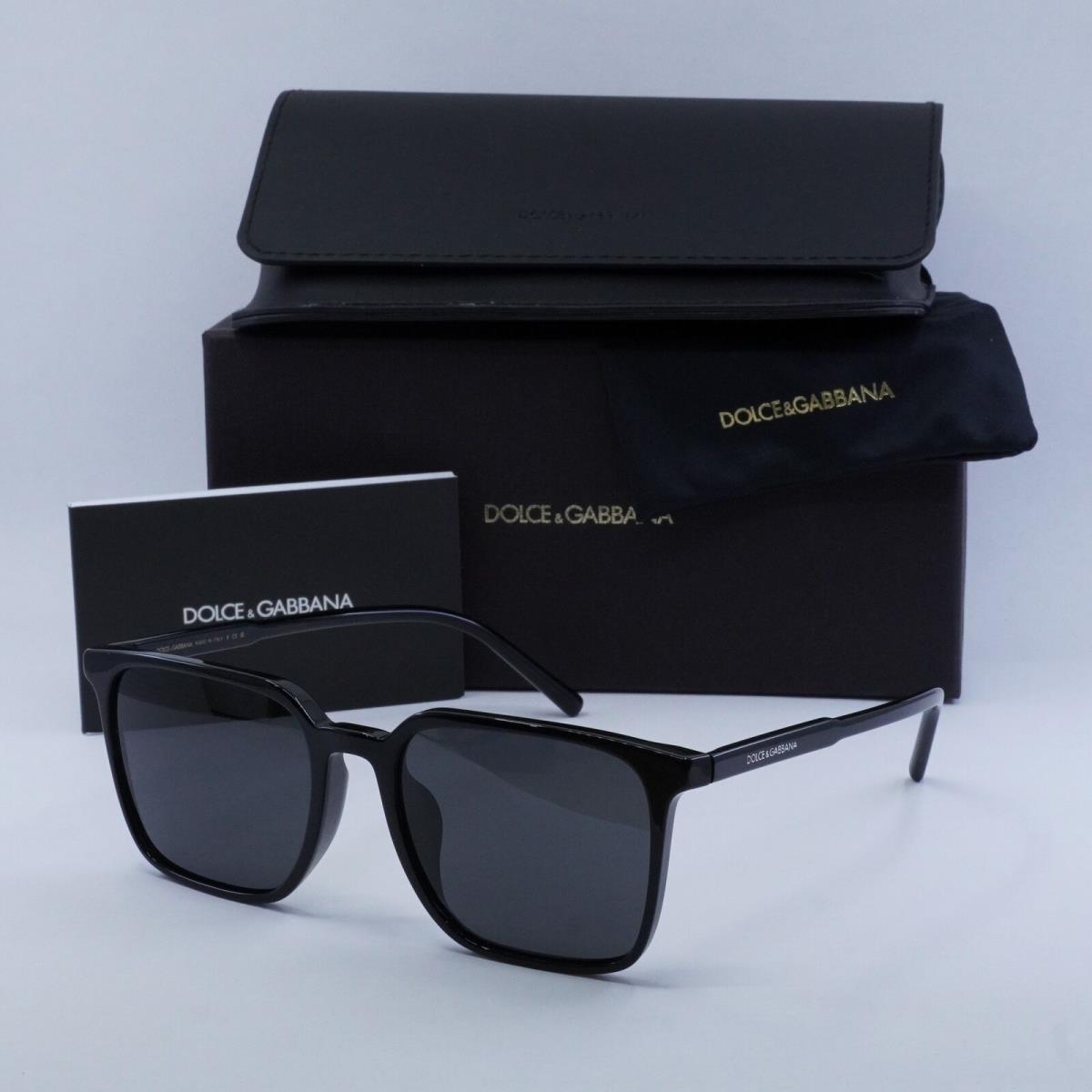 Dolce Gabbana DG4424F 501/87 Black/dark Grey 56-19-145 Sunglasses