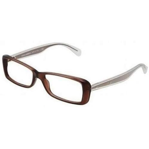 Dolce Gabbana DG3142 Eyeglasses-2542 Transparent Brown-53mm