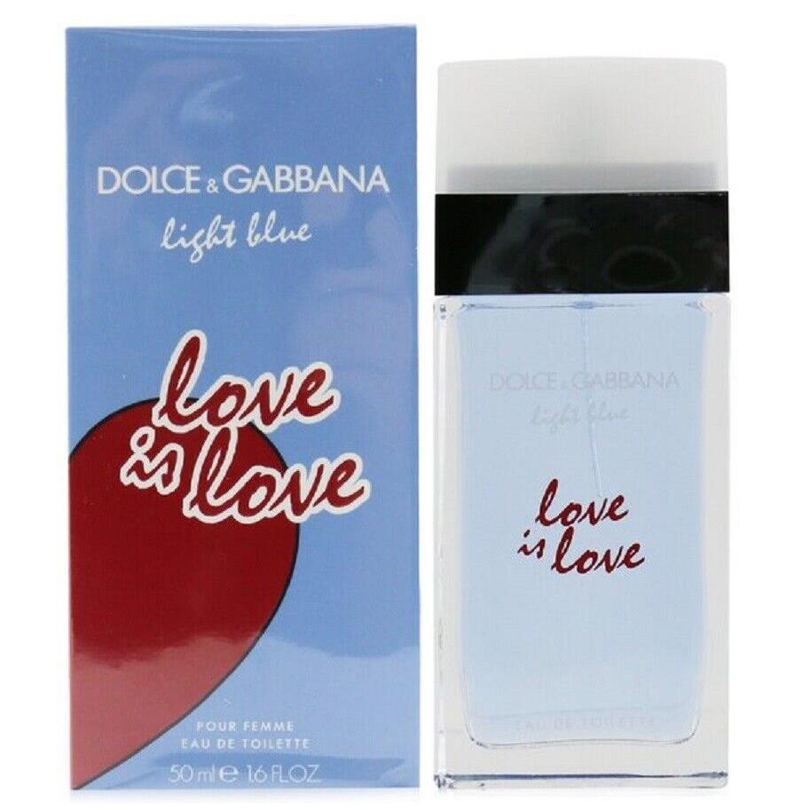 Light Blue Love IS Love Dolce Gabbana 1.6 oz / 50 ml Edt Women Perfume Spray