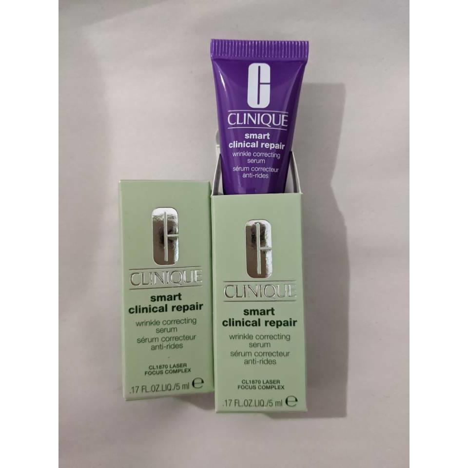 Clinique Smart Clinical Repair Wrinkle Correcting Serum 5 ml/0.17 oz/1oz/1.7/3.4 5ml x2