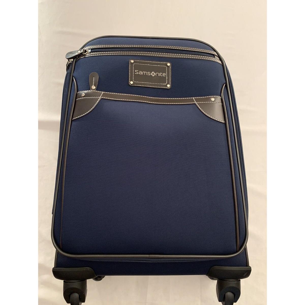 Samsonite Carry-on Luggage 21 Spinner Suitcase Tiago Roller Soft Shell