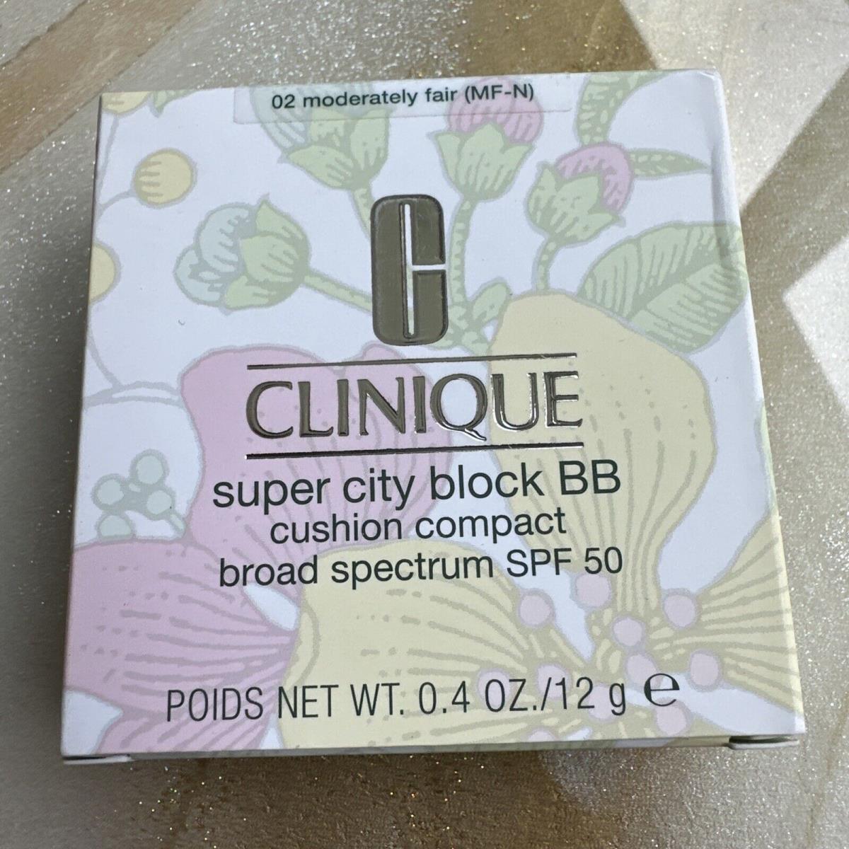 Clinique Super City Block BB spf50 02 Moderately Fair Mf-n