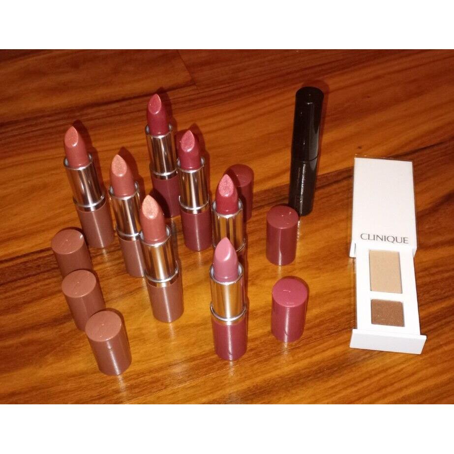 Clinique All About Shadow Duo Lipsticks Lot of 9