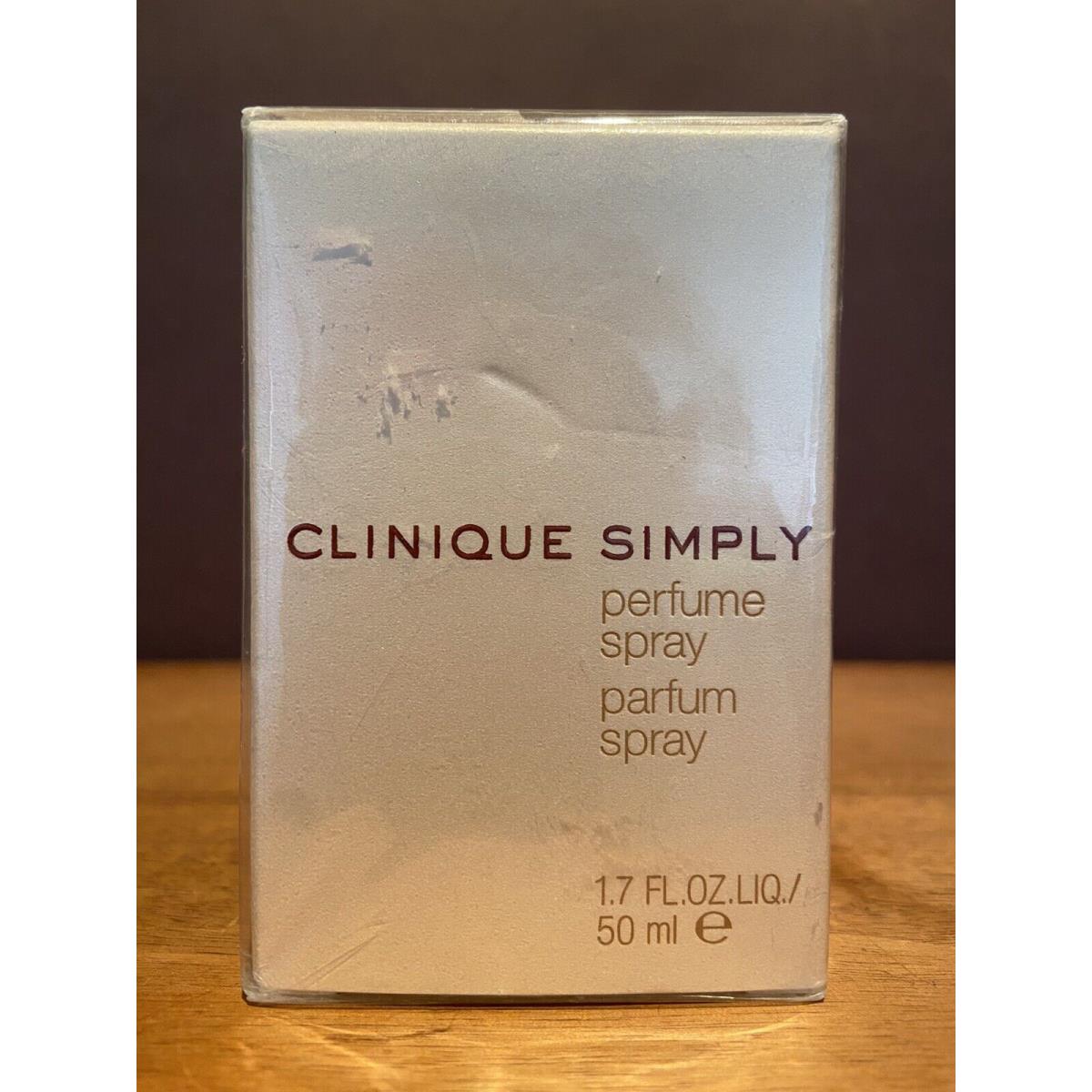 Clinique Simply by Clinique 1.7 OZ / 50 ML Eau de Parfum Spray Rare