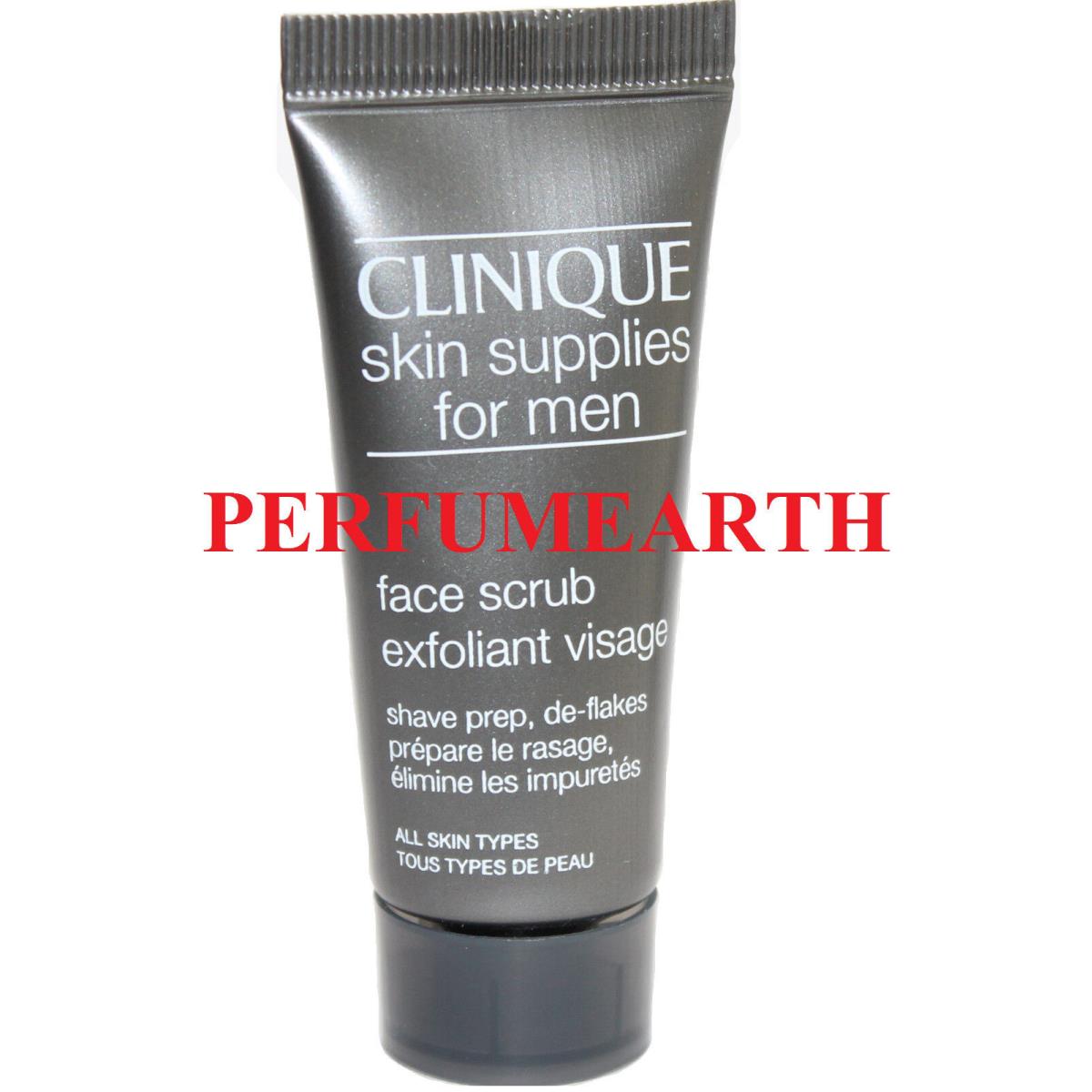 Clinique Skin Supplies For Men Face Scrub Unbox 0.5 OZ BY Clinique