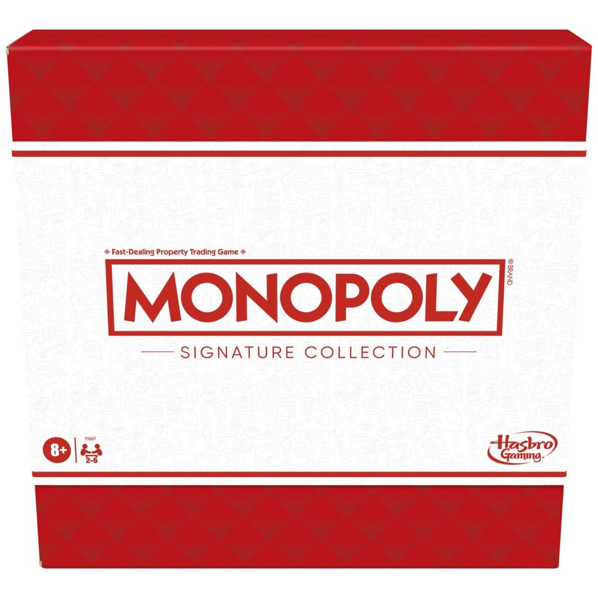 Monopoly Signature Collection Family Board Game For 2 to 6 Players Premium Pack