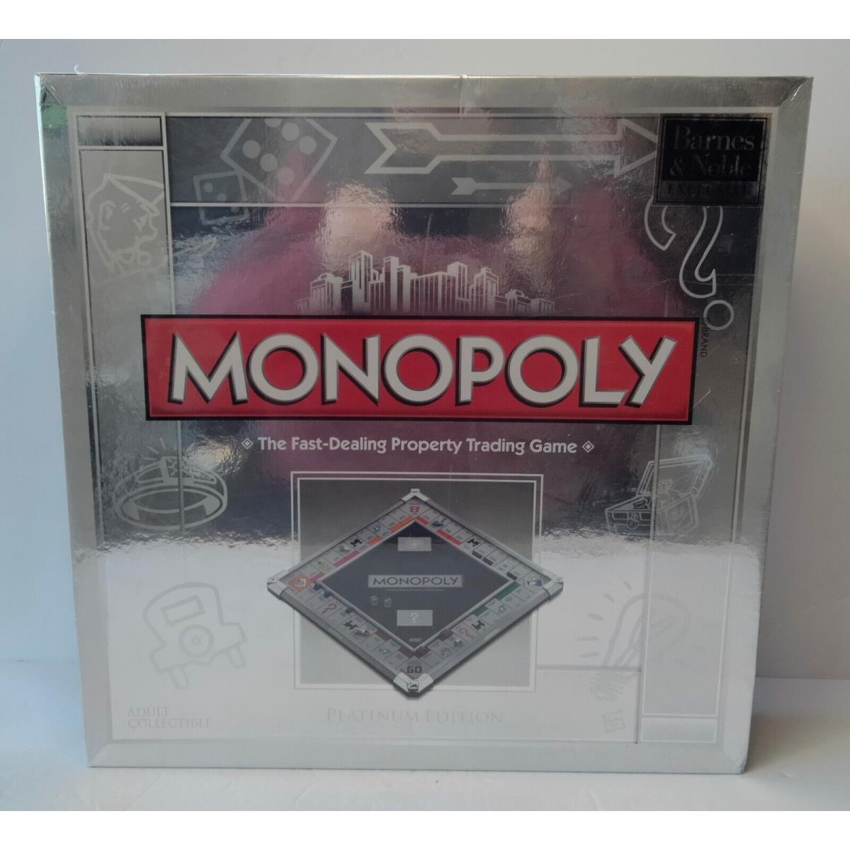 Monopoly Platinum Collector`s Edition Metallic Board Game