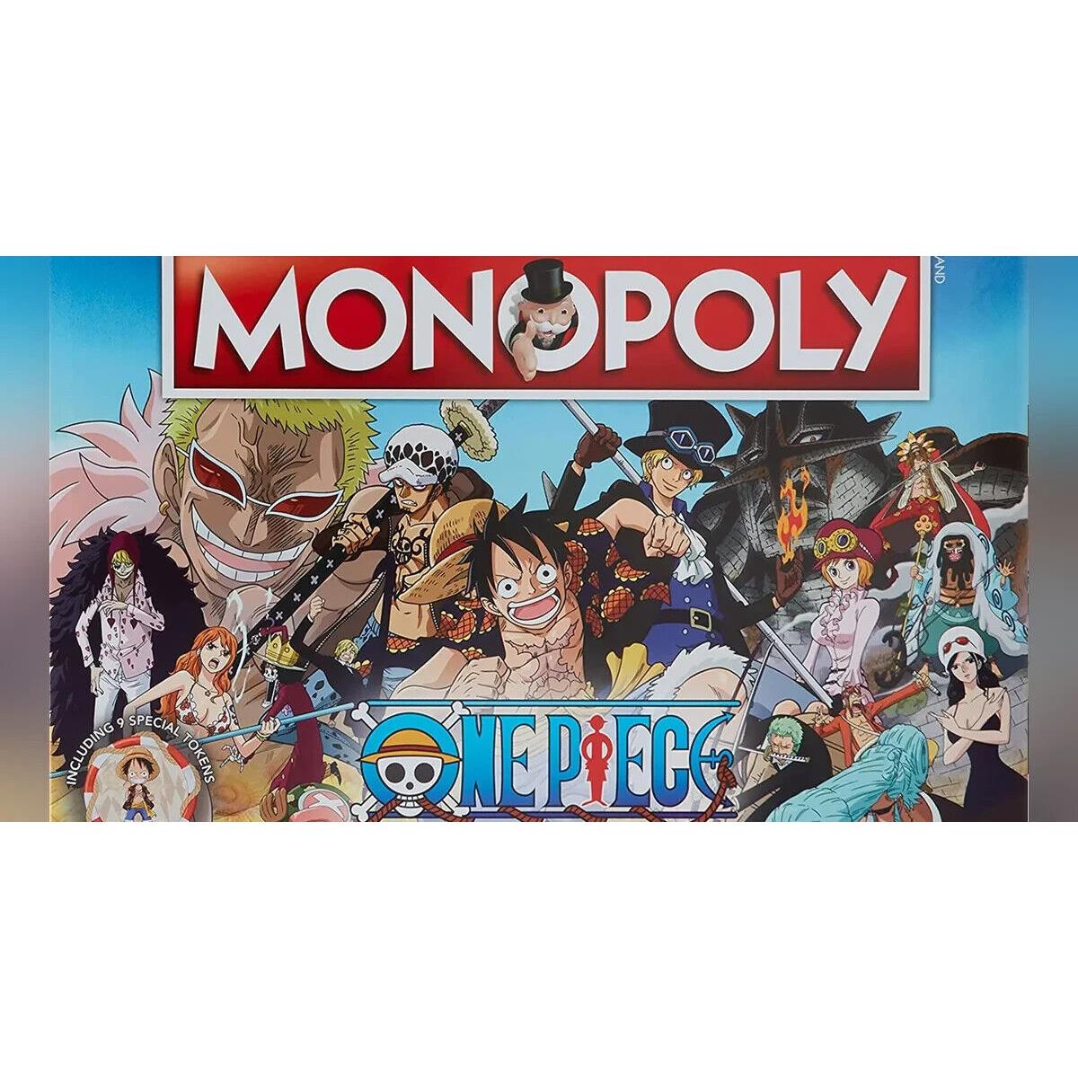 Monopoly Family Board Game One Piece Edition