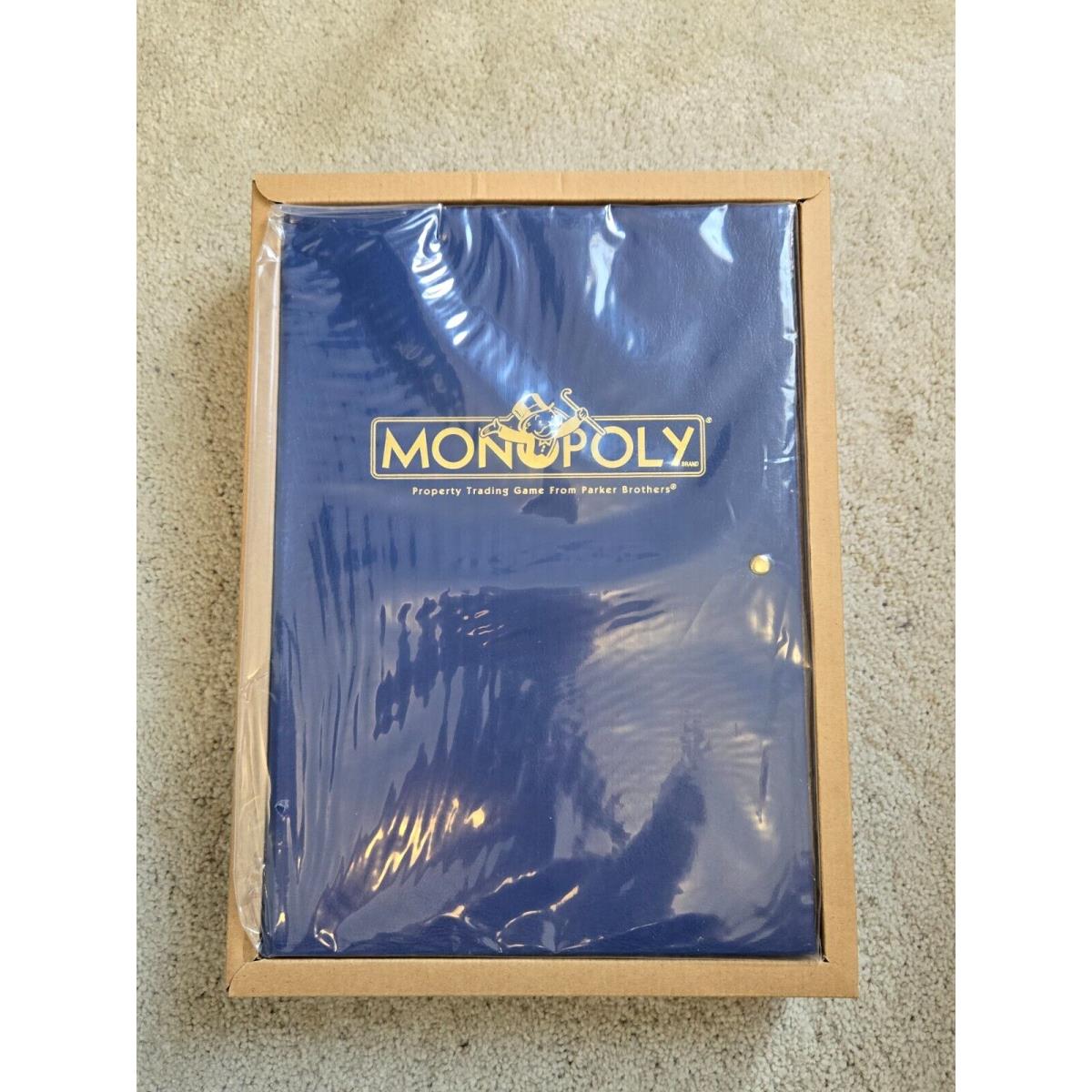 Monopoly Bookshelf Limited Blue Book Collectors Retro Edition Hasbro