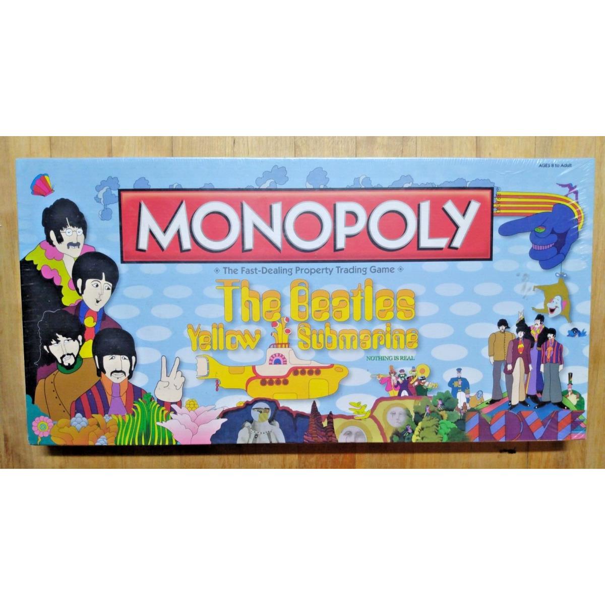 Beatles Yellow Submarine Monopoly Board Game 2013