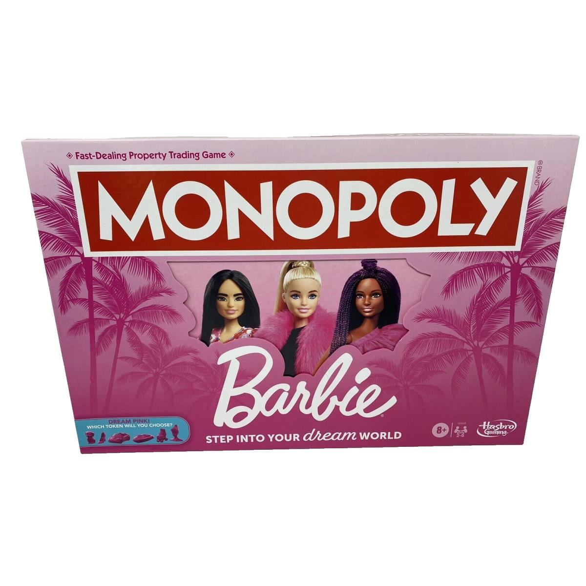 Hasbro Gaming Barbie Monopoly Board Game