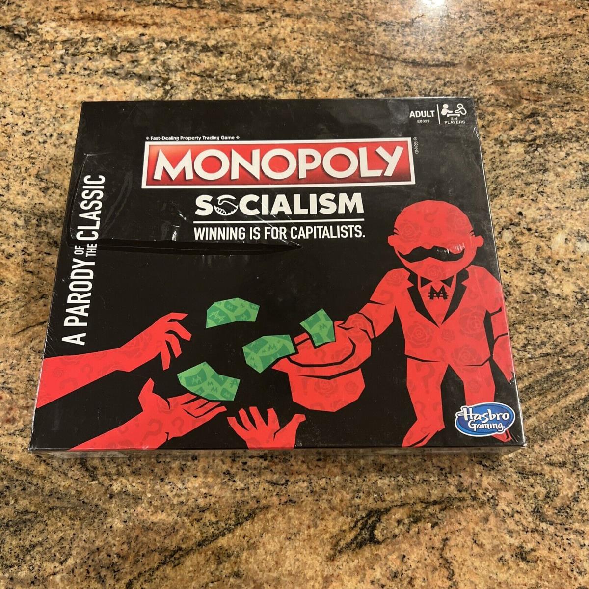 Monopoly Socialism Parody Board Game