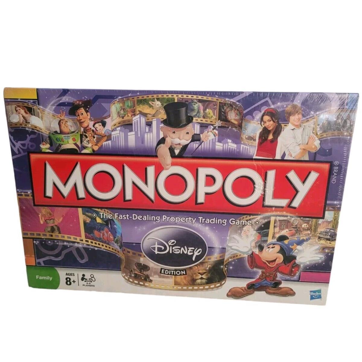 Monopoly Disney Edition 2009 Hasbro Disney Monopoly Family