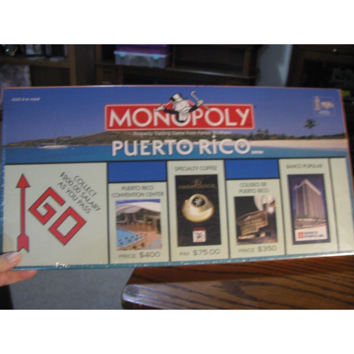 2005 Monopoly Puerto Rico Edition Lot GR SH