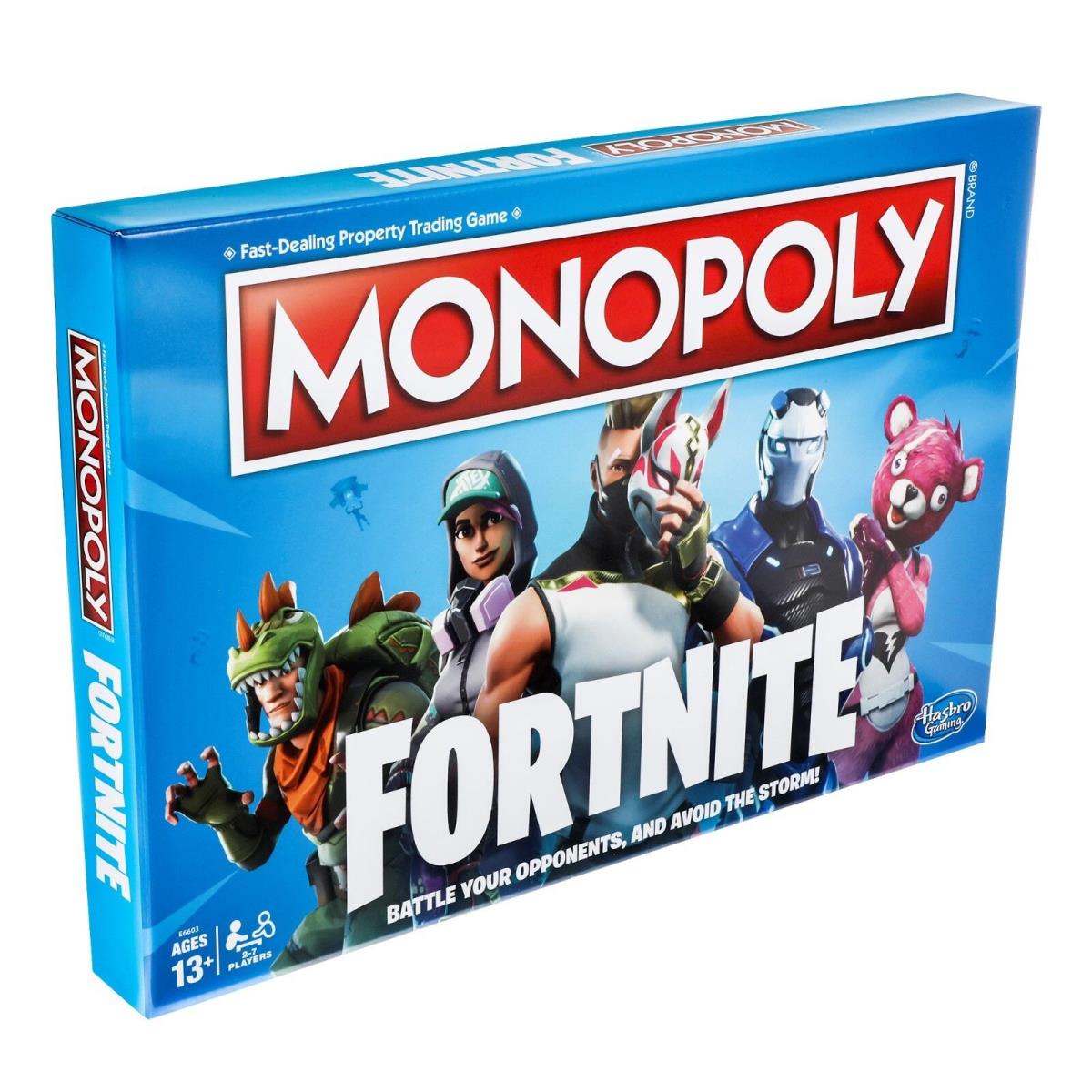 Fortnite Monopoly Board Game Edition Ages 13+