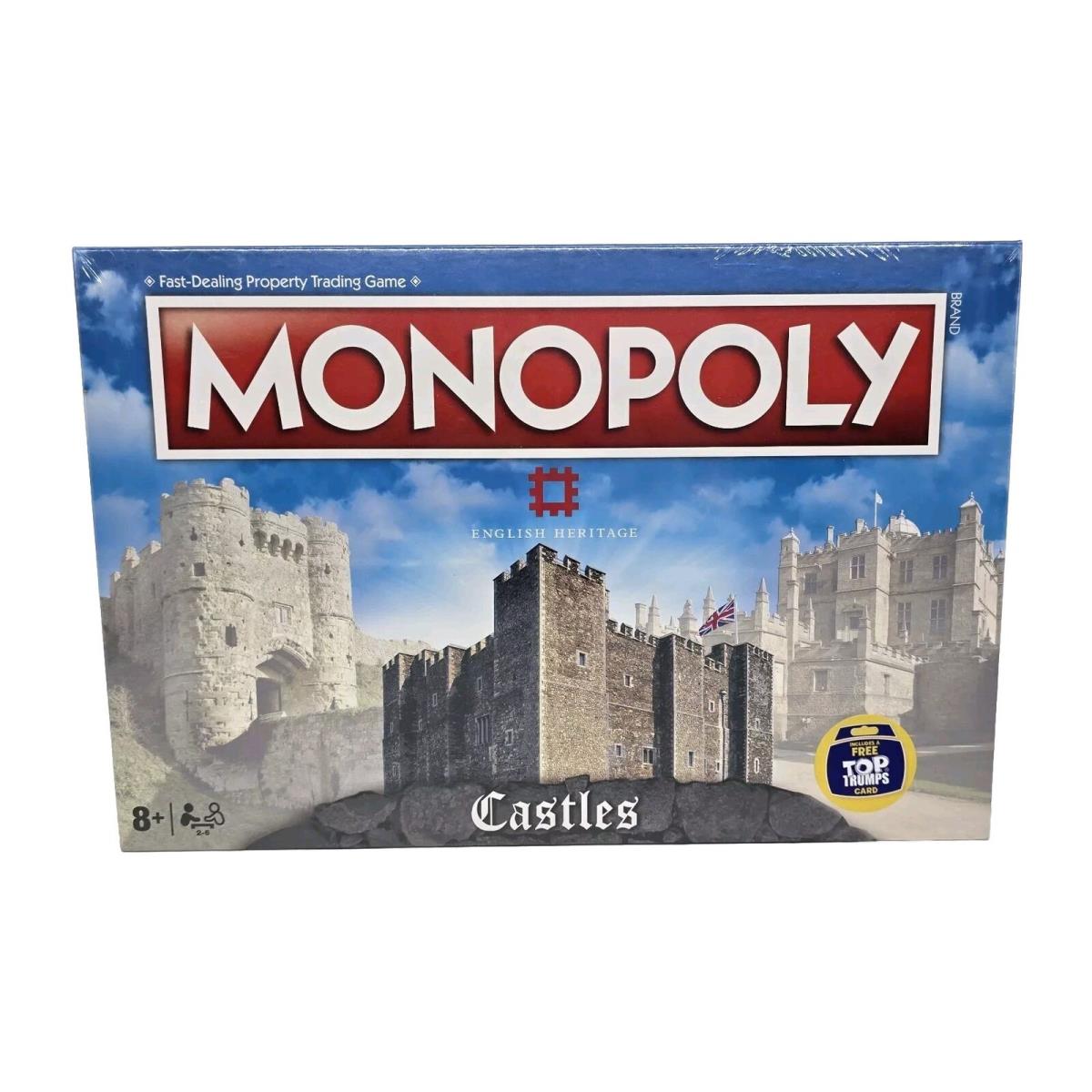 Monopoly English Heritage Castles Edition Board Game Complete 2021