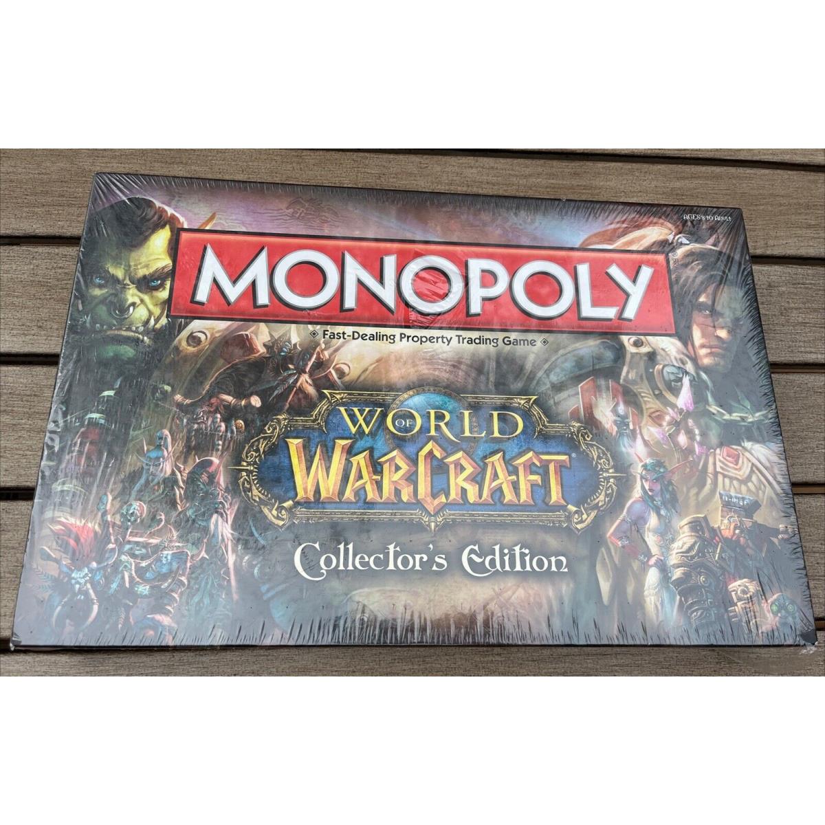 World OF Warcraft Monopoly Board Game Collector`s Edition Hasbro