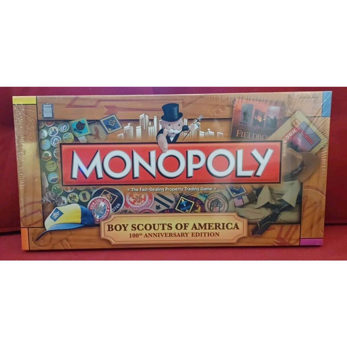 Monopoly Boy Scouts of America 100th Anniversary Edition Hasbro