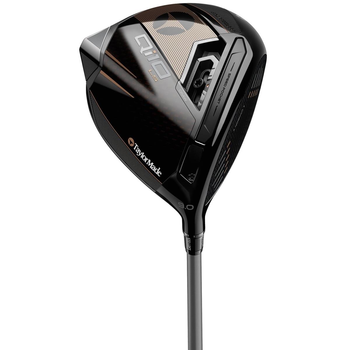 Taylormade Qi10 LS Designer Series Copper 9 Driver Stiff Graphite