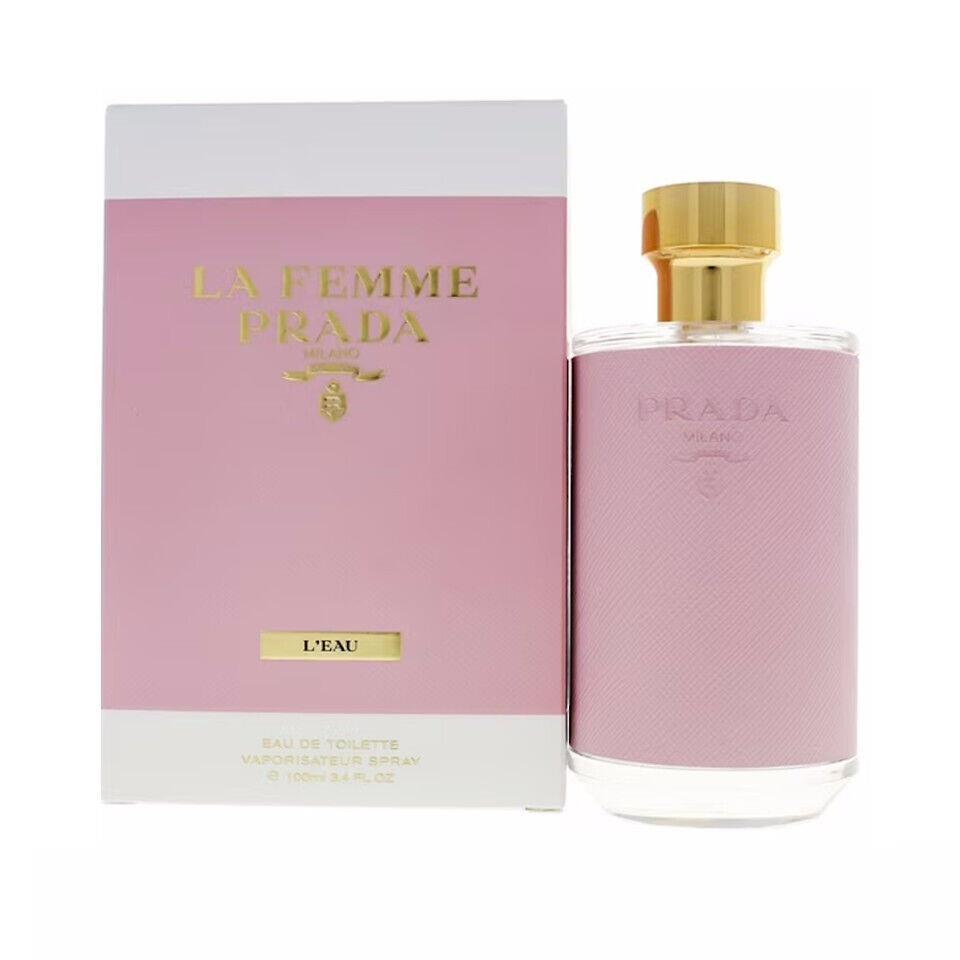 Prada La Femme L`eau 3.4 oz / 100 ml Edt Women Spray