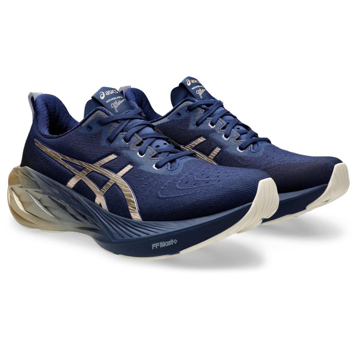 Man`s Sneakers Athletic Shoes Asics Novablast 4 Platinum