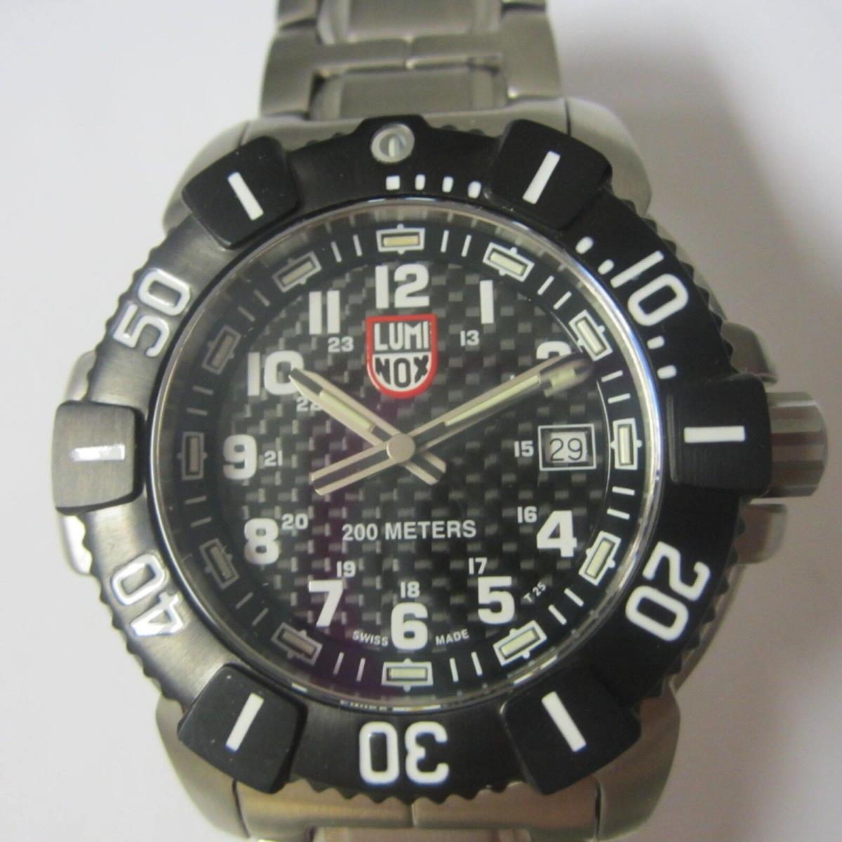 Luminox Men`s Watch Quartz All S/s Sapphire Series 6100/6200