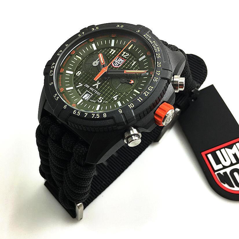 Men`s Luminox Bear Grylls Survival Land Series Chronograph Watch 3797.KM