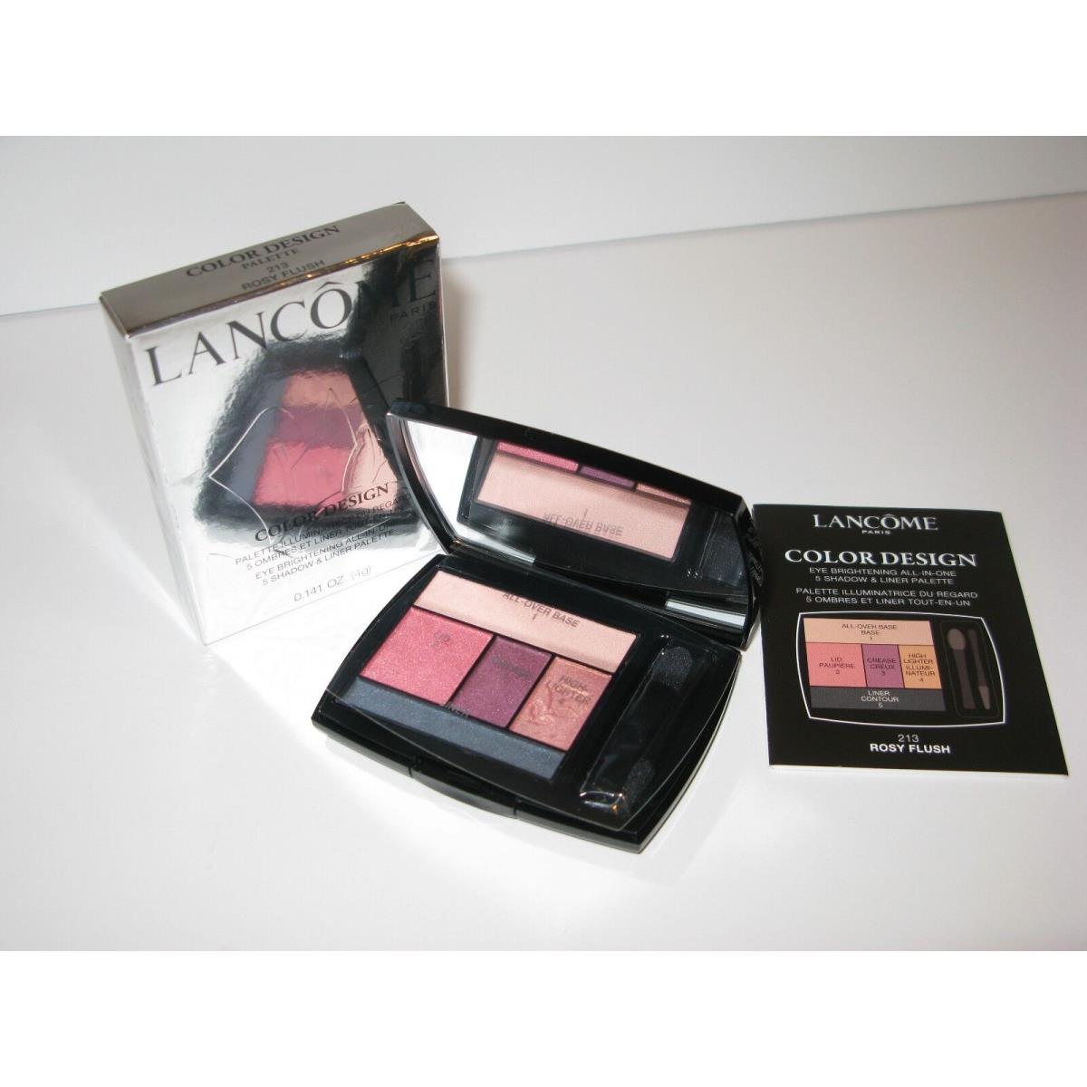 Lancome Color Design Eye Brightening All-in-one 5 Shadow Liner Palette