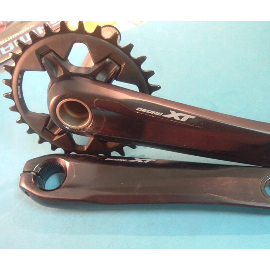 Shimano Deore XT FC-M8120 1x12-Spd 30T Mtb Crankset- NEW-175MM-HT ll -boost-mint