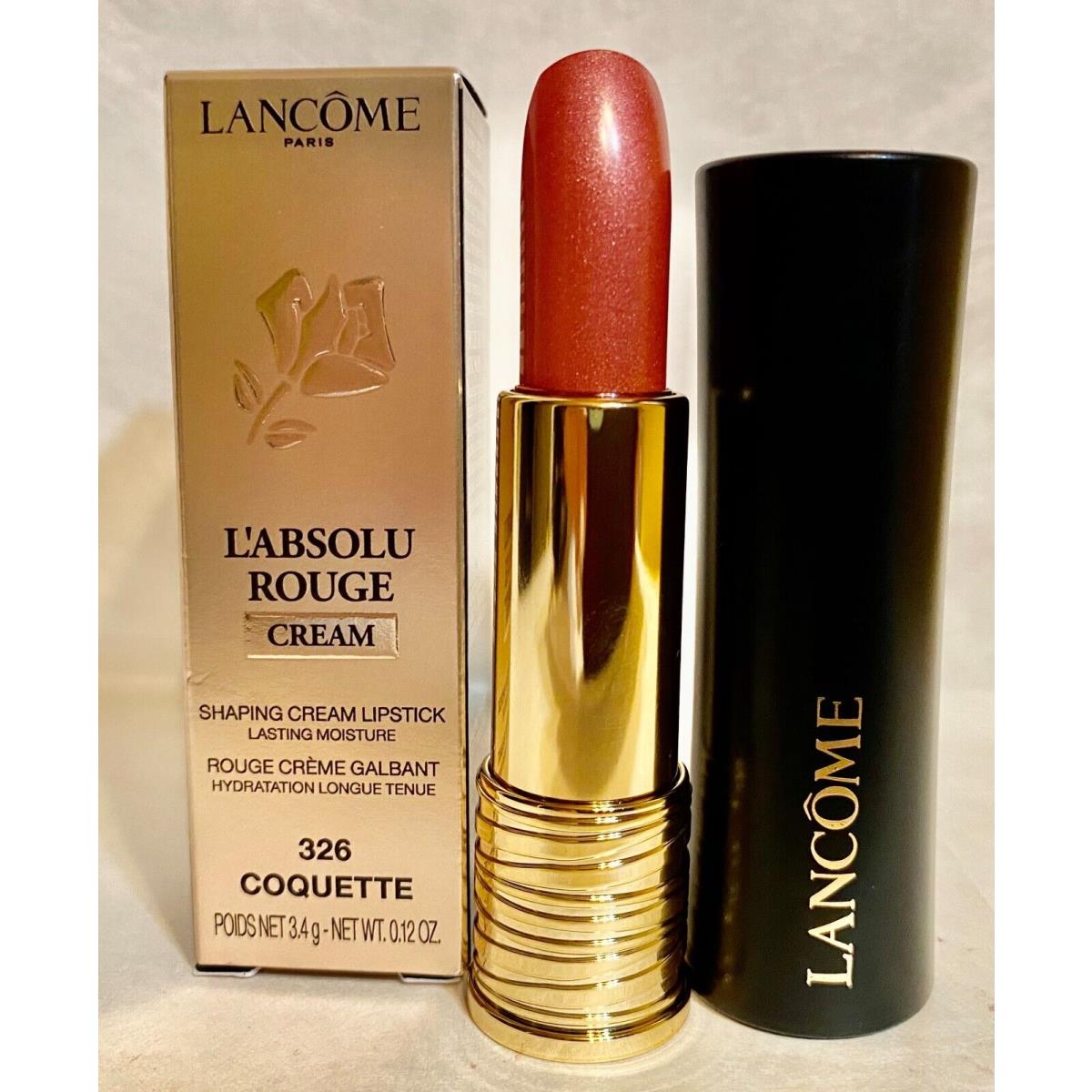 Lancome L` Absolu Rouge Lipstick 326 Coquette